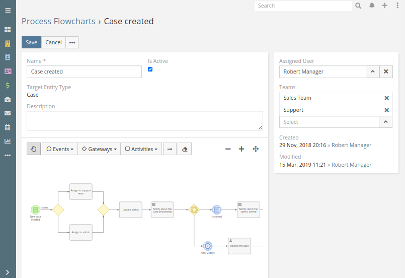 Developer Business Process Automation