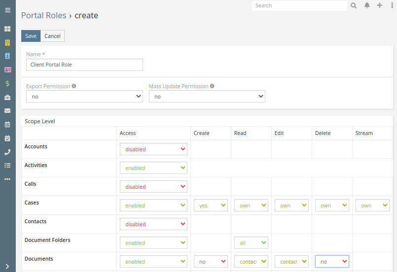 Event Planning Customer Portal